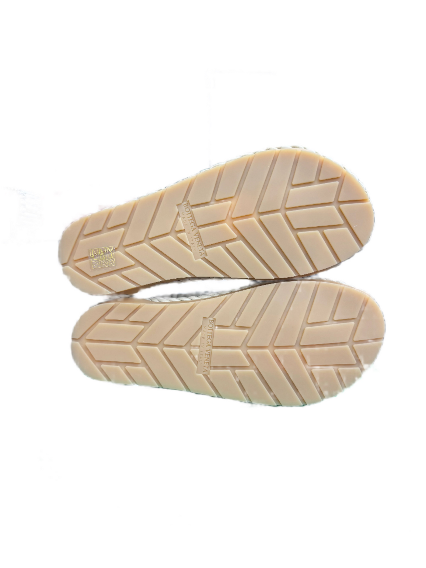 Bottega Veneta Jack Flat Cane Sugar