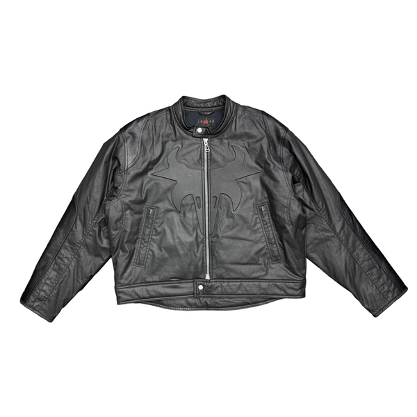 Travis Scott x Jordan Waxed Jacket Black