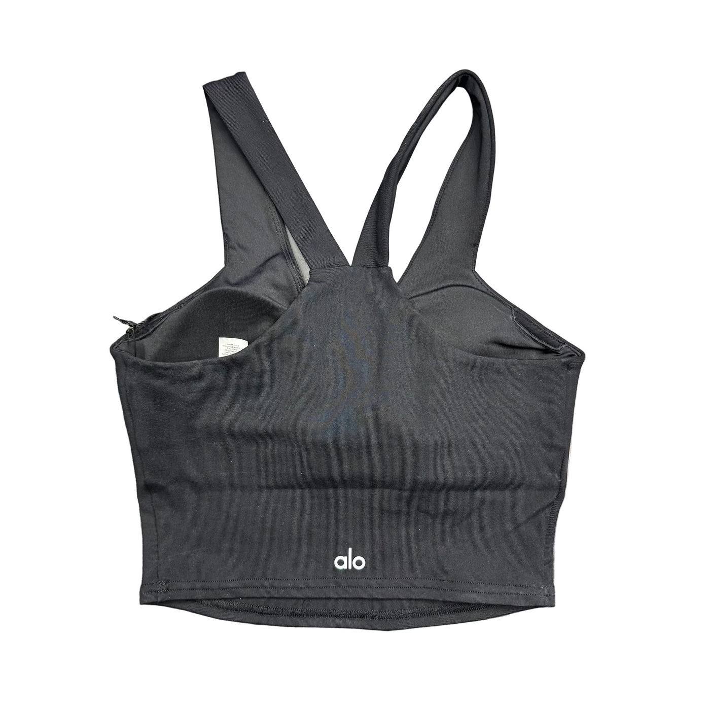 Alo Yoga Real Bra Tank Black
