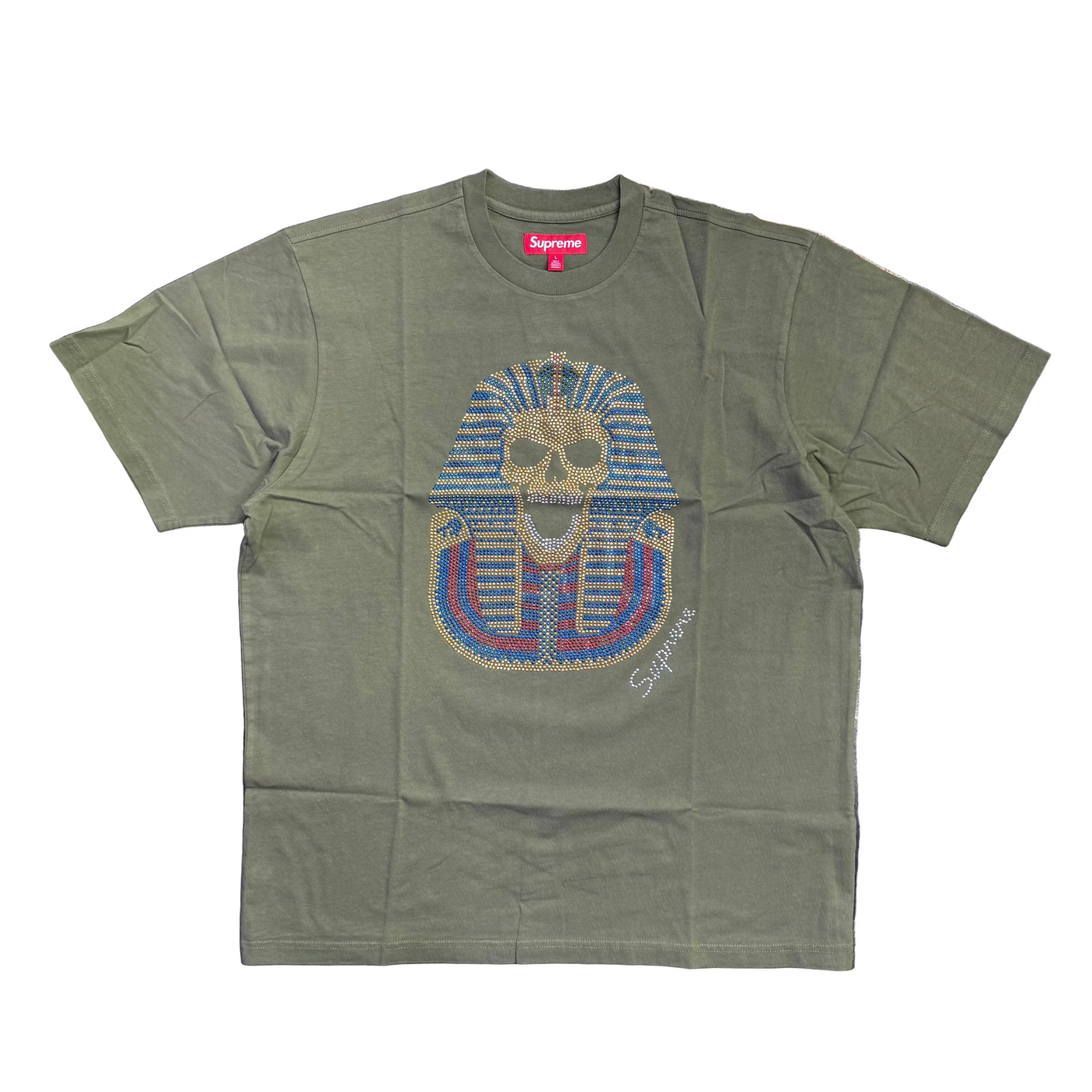 Supreme King Tut S/S Tee Olive