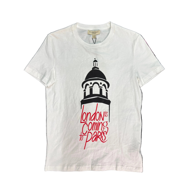 Burberry Graphic Print T-Shirt White