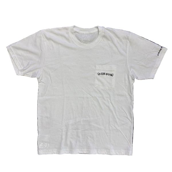Chrome Hearts Scroll Logo T-Shirt White