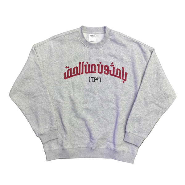 Niviour Harvard University Sweatshirt Light Gray