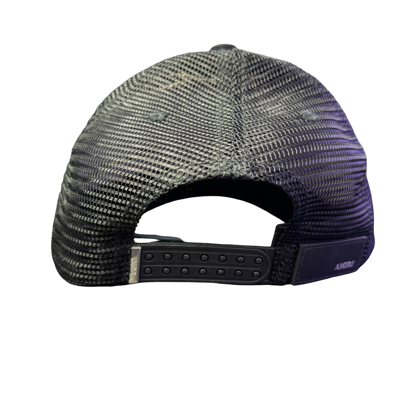 Amiri Club Trucker Hat Black