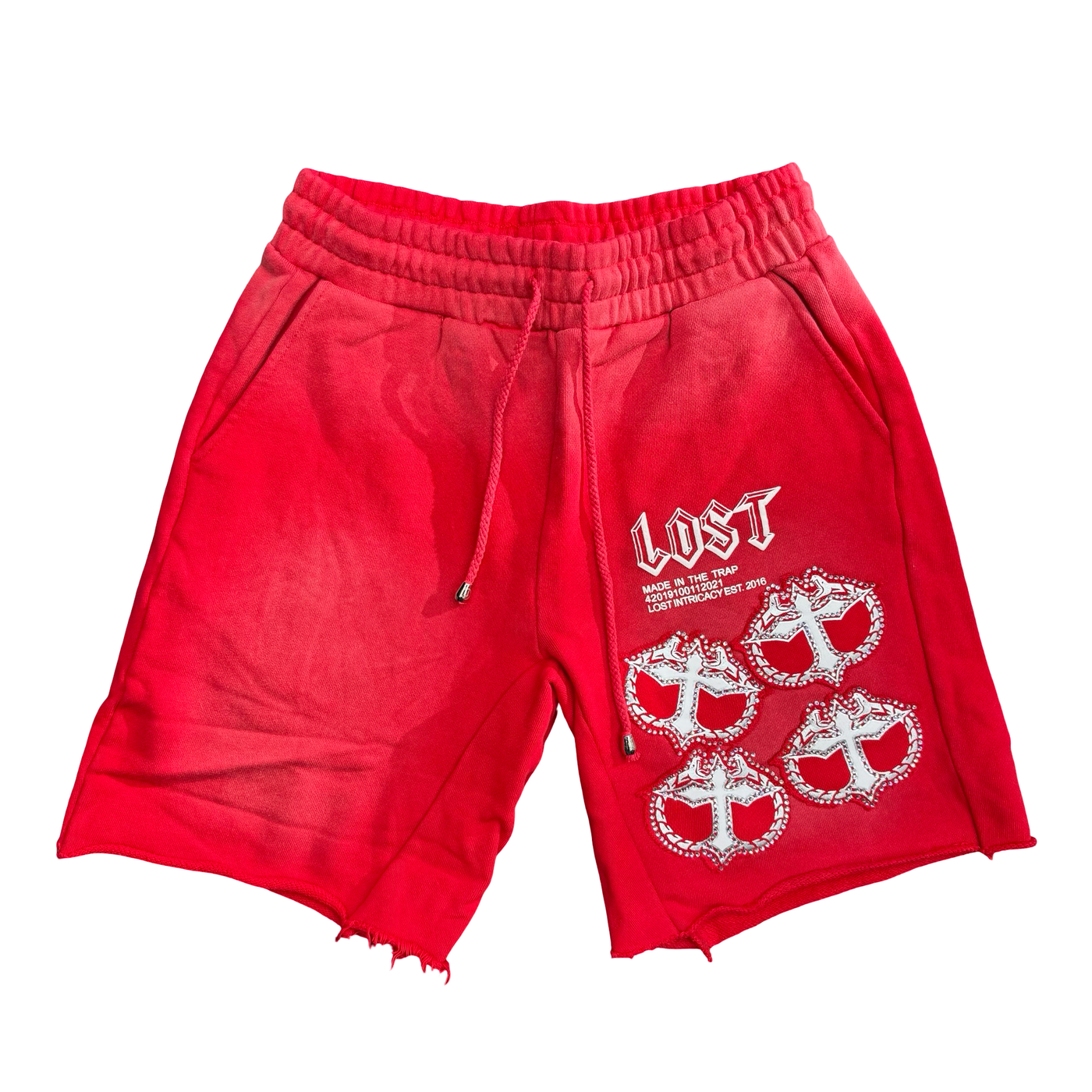WMNS Lost Intricacy Mitt Shorts Red