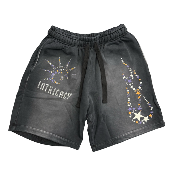 Lost Intricacy Starlit City Shorts Black