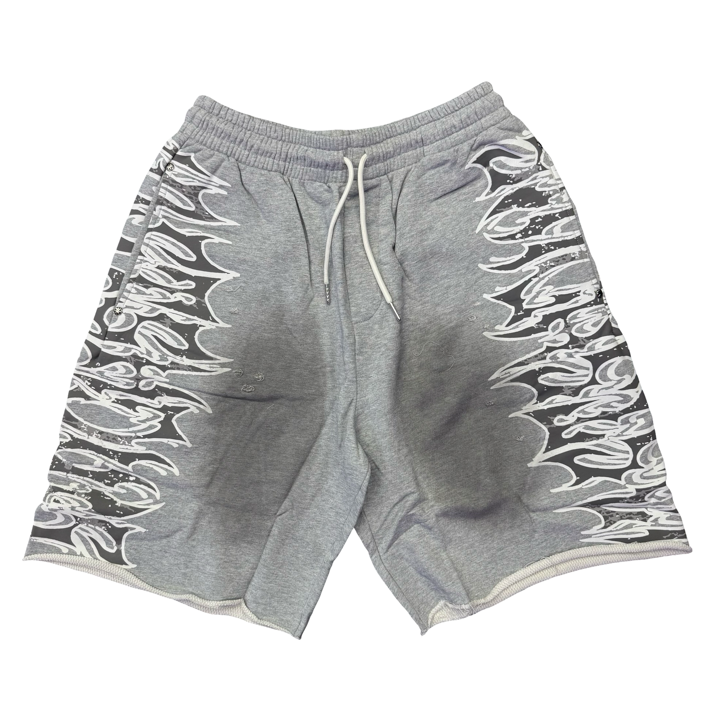 LOST SHDWS Sweat Shorts Grunge Grey