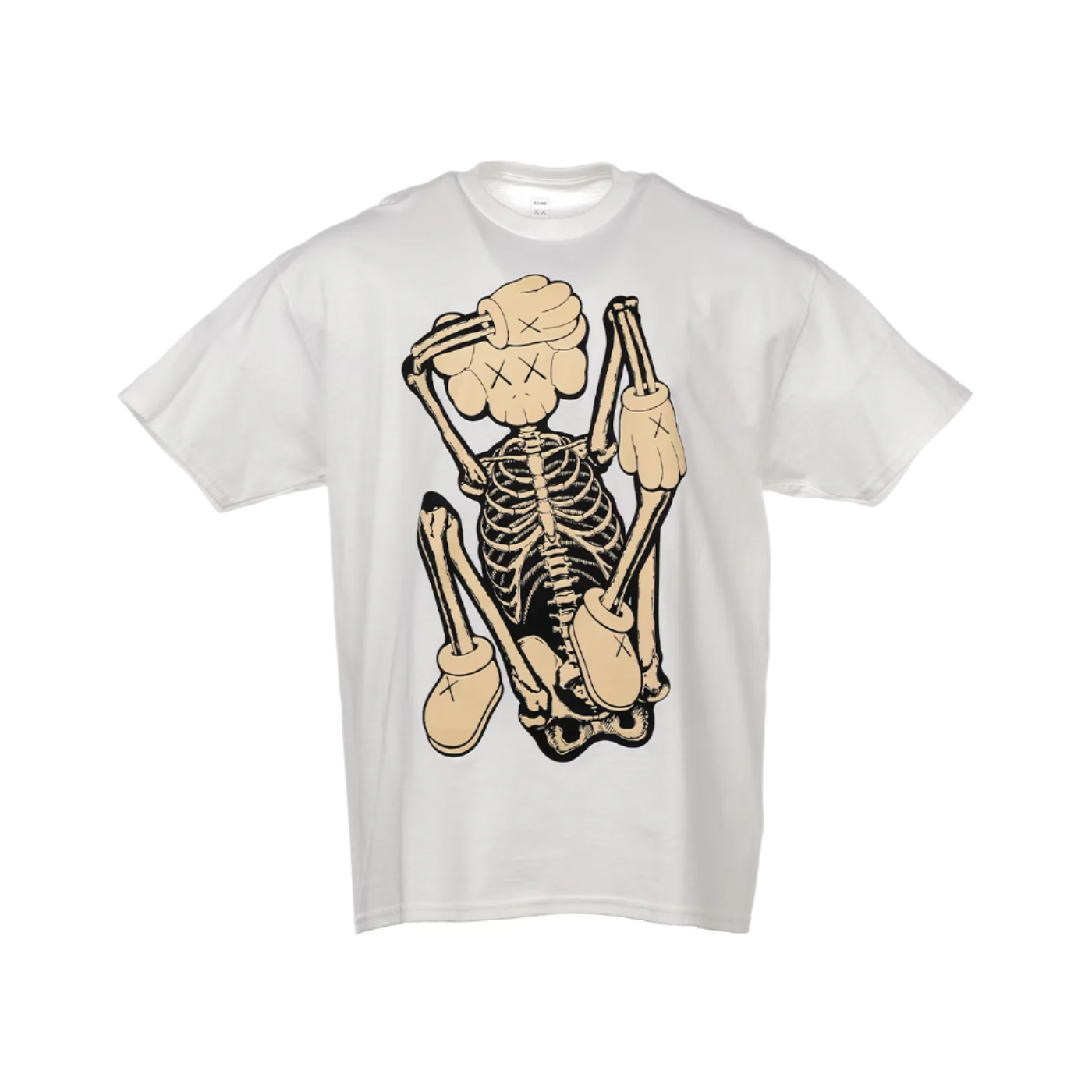 Kaws Skeleton New Fiction Bone T-Shirt