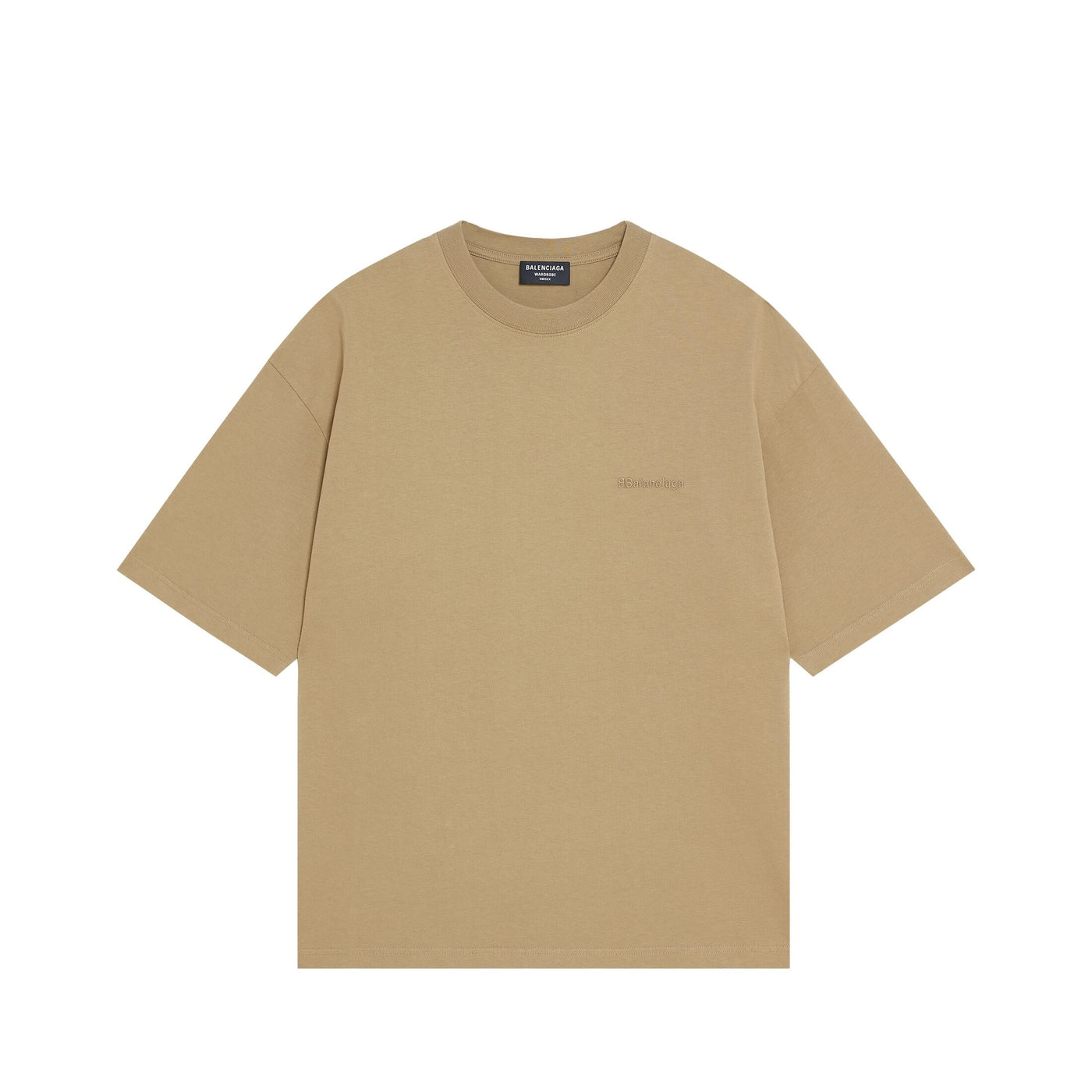 Balenciaga BB Corp T-Shirt Beige