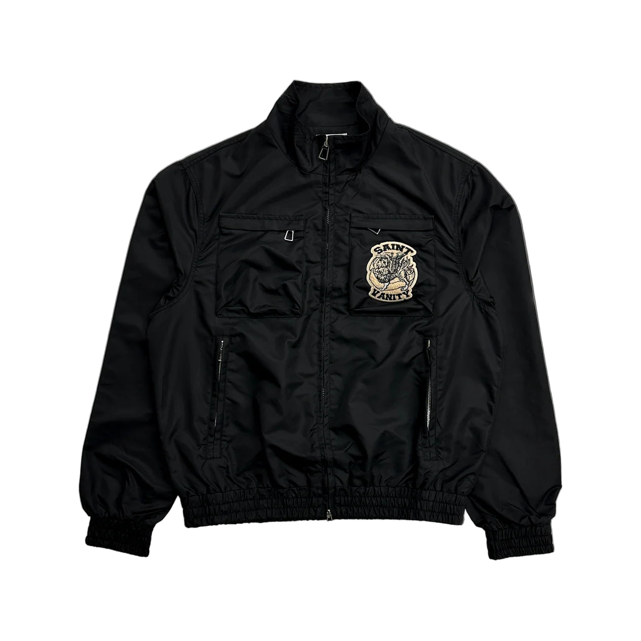 Saint Vanity Cargo Nylon Jacket Black