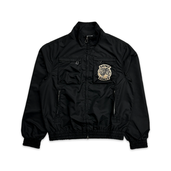 Saint Vanity Cargo Nylon Jacket Black