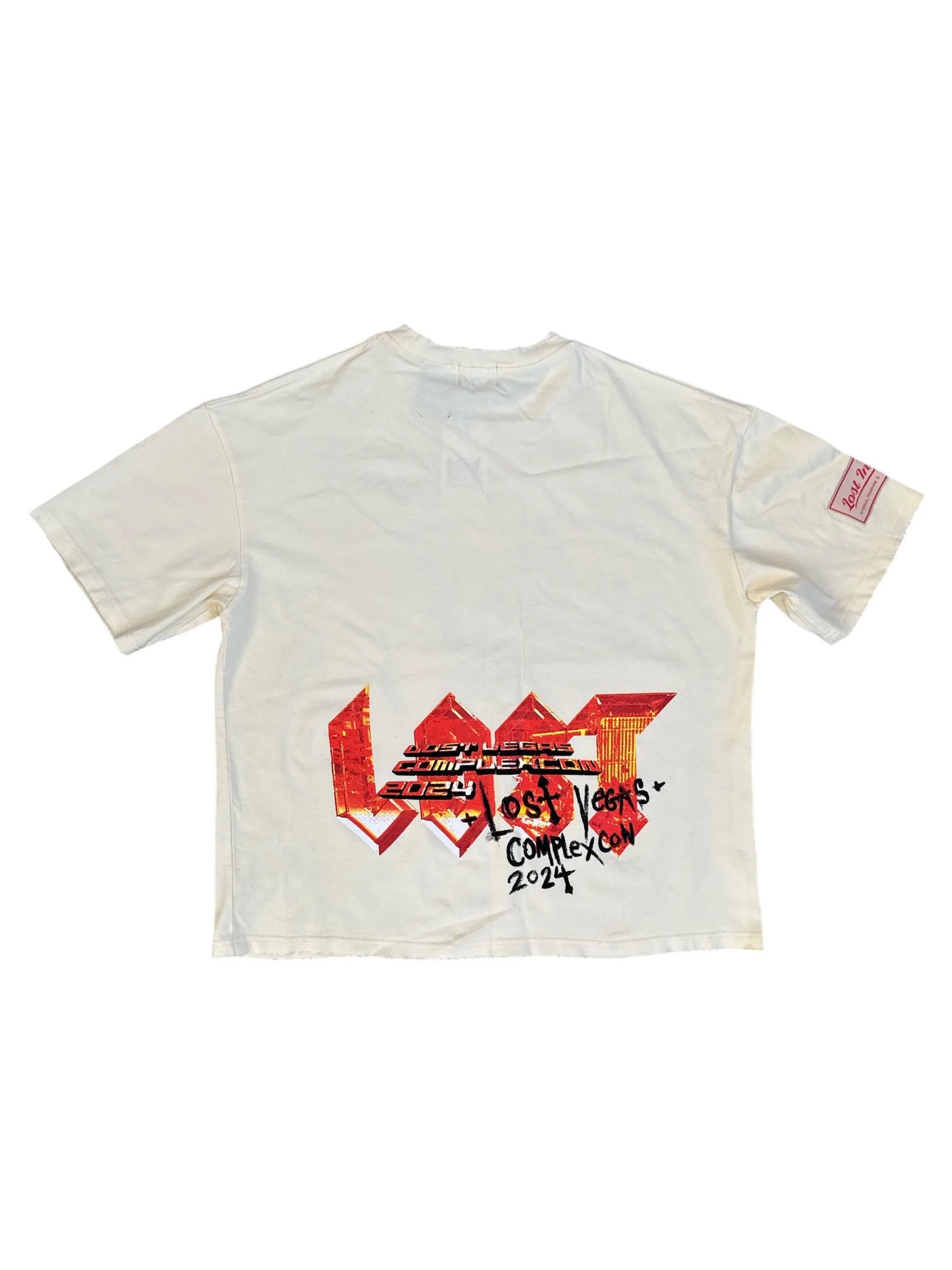 Lost Intricacy Batwing ComplexCon T-Shirt Cream