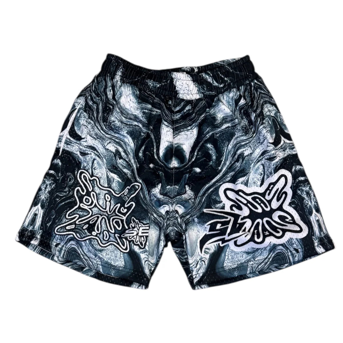 SB Studios V4 Mesh Shorts Cobalt Black