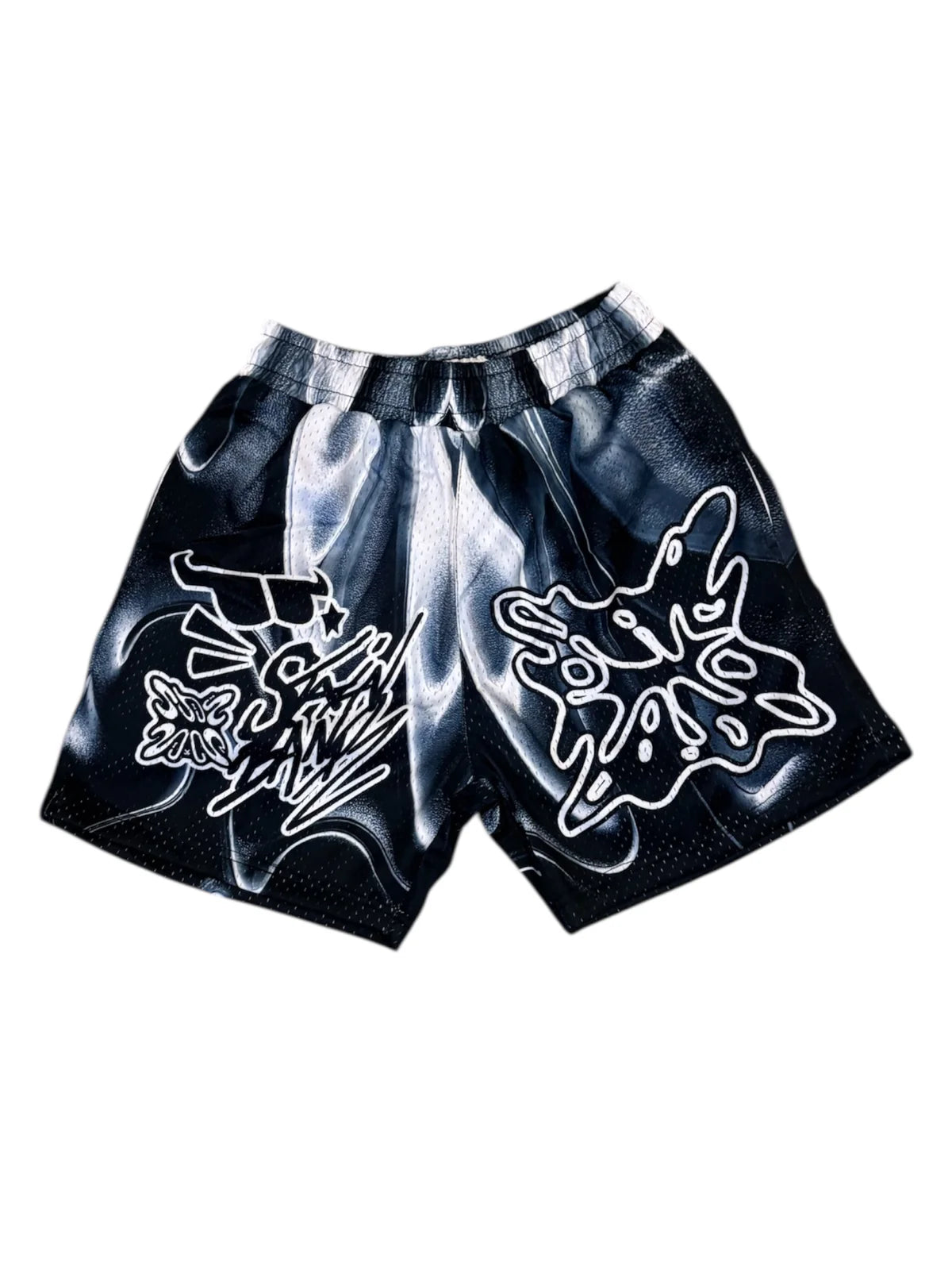 SB Studios V4 Mesh Shorts Storm Black