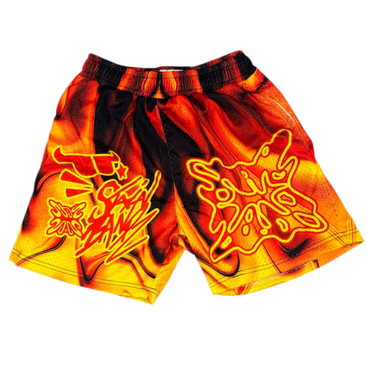 SB Studios V4 Mesh Shorts Fire Red