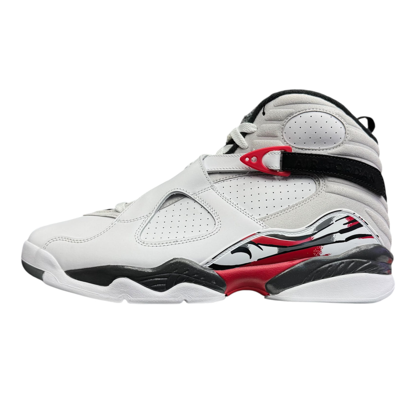 Nike Air Jordan 8 Retro White True Red