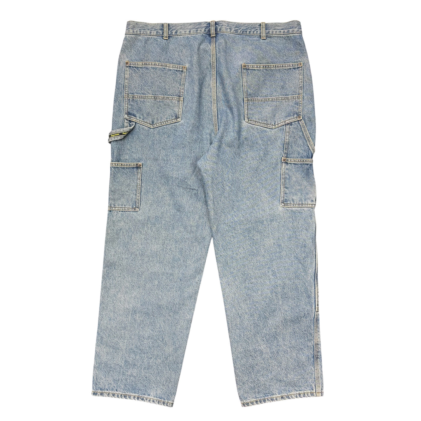 Supreme Double Knee Painter Pant Washed Indigo