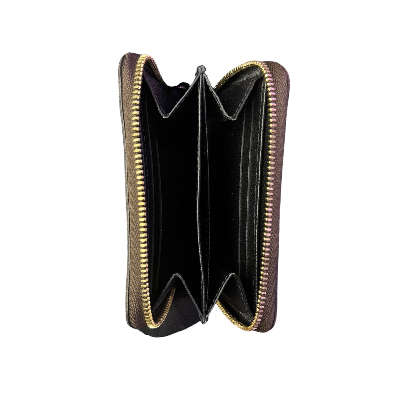 LV Monogram Giant Zippy Coin Purse Brown