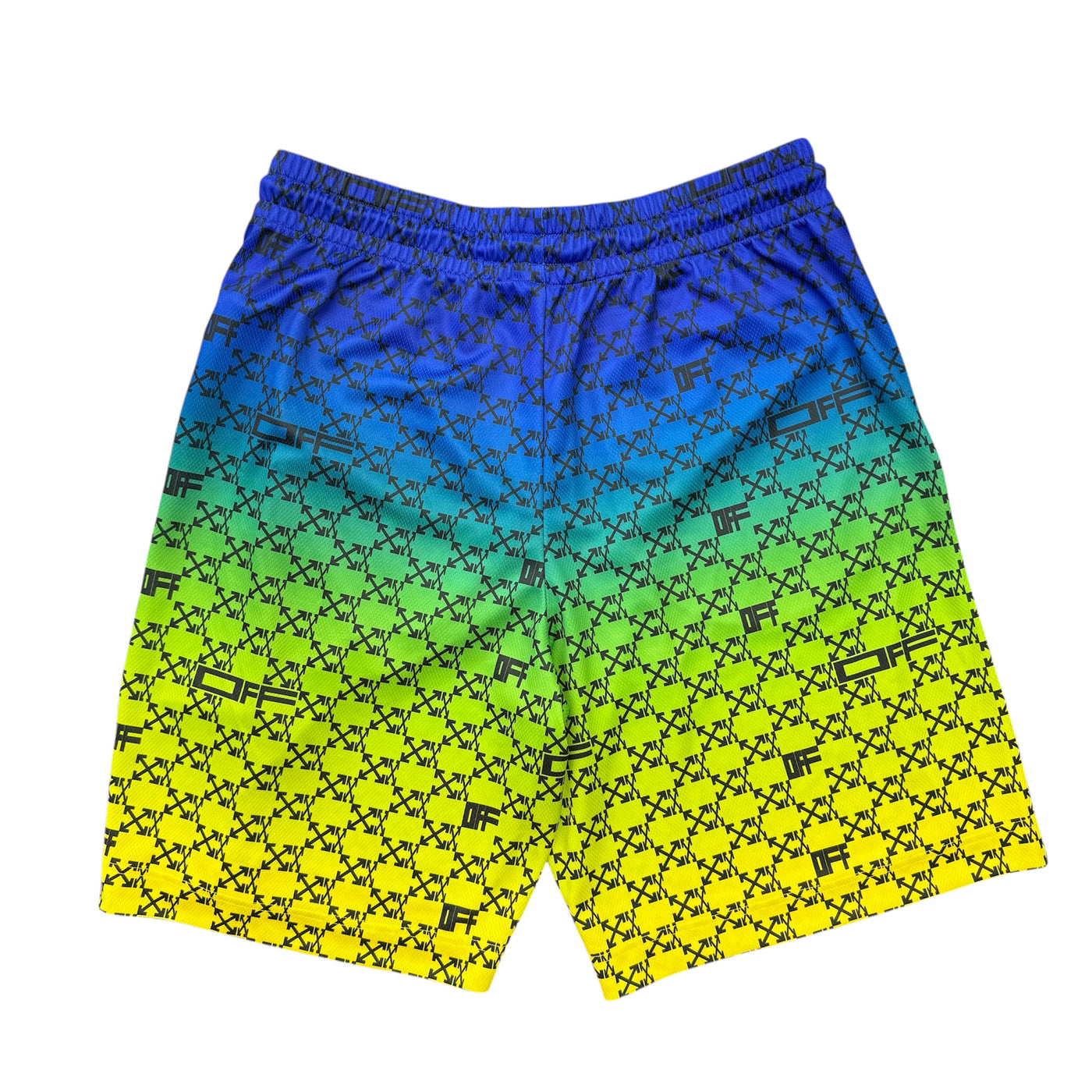 Off-White Athletic Monogram Shorts Multicolor Black