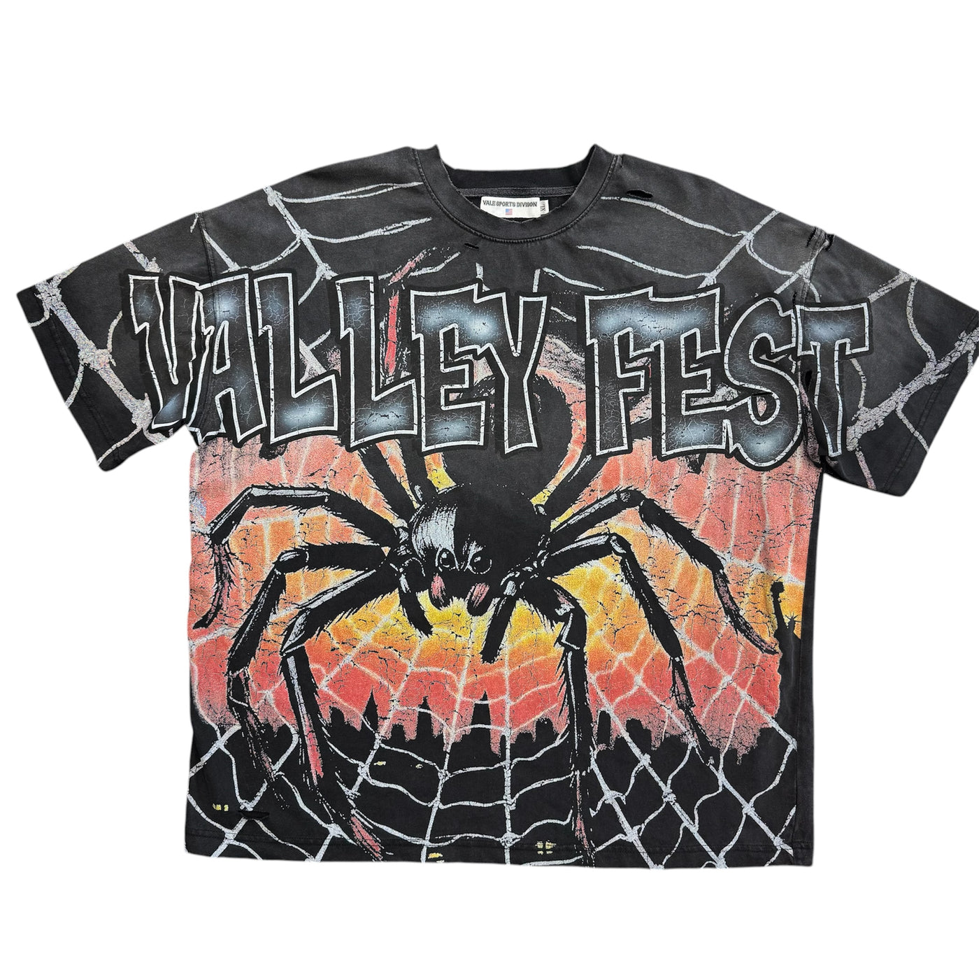 Vale Forever Valley Fest Spider Tee Black