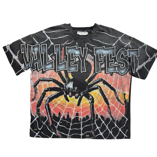 Vale Forever Valley Fest Spider Tee Black