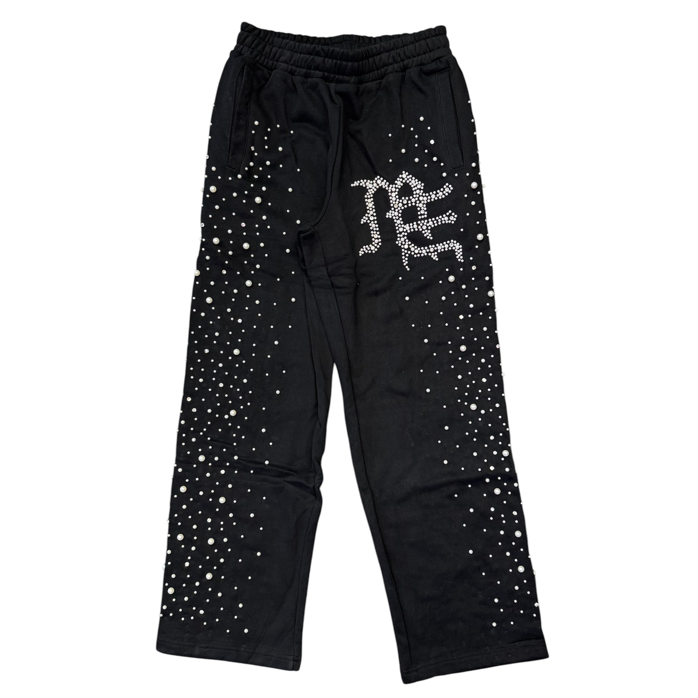 Mixed Emotions Pearl Sweatpants Black