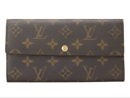 Louis Vuitton Monogram Canvas Porte Monnaie Wallet