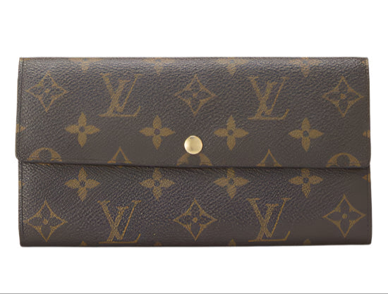 Louis Vuitton Monogram Canvas Porte Monnaie Wallet