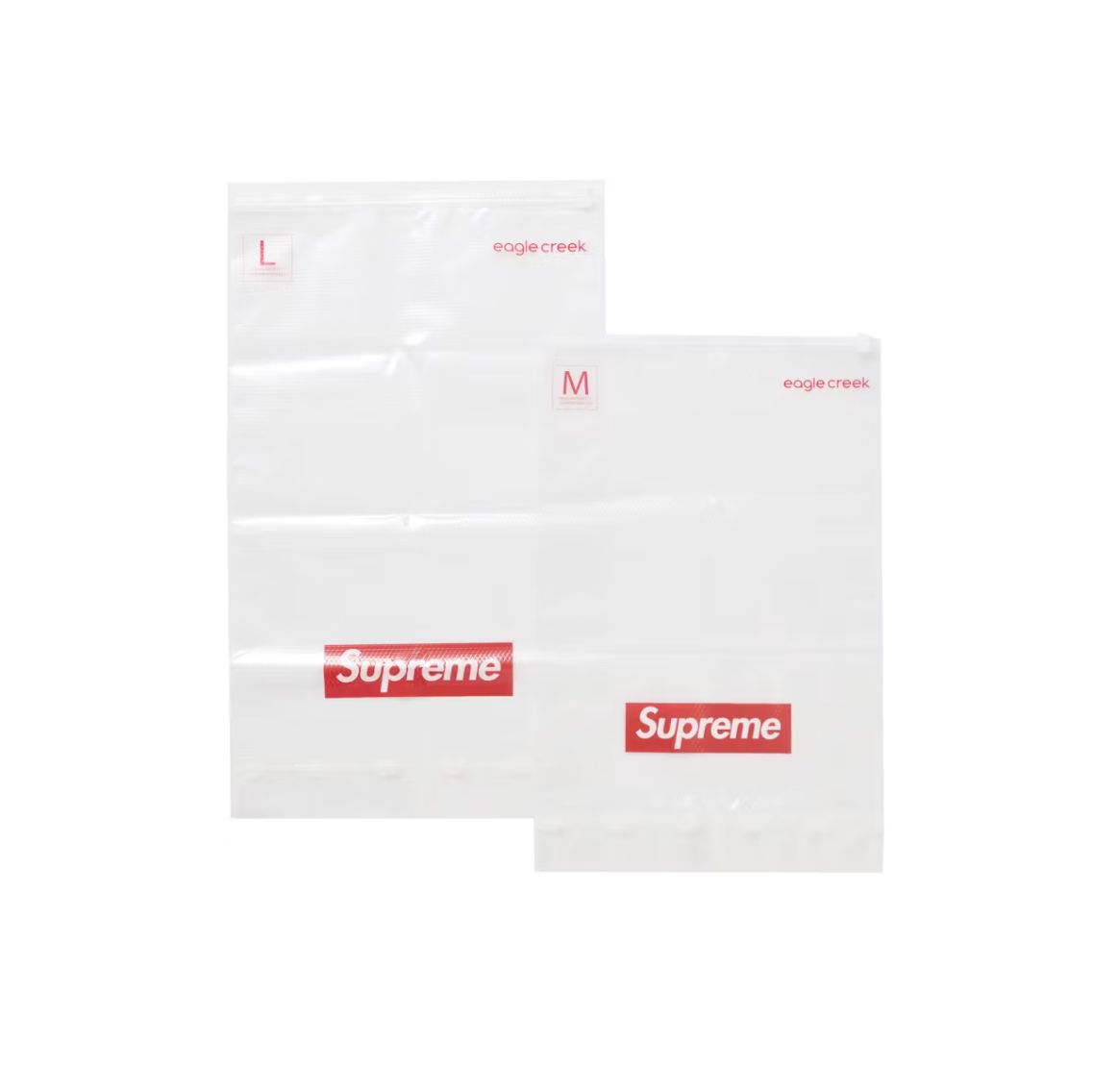 Supreme Eagle Creek Pack-It Compression Bags (Set of 2) Clear