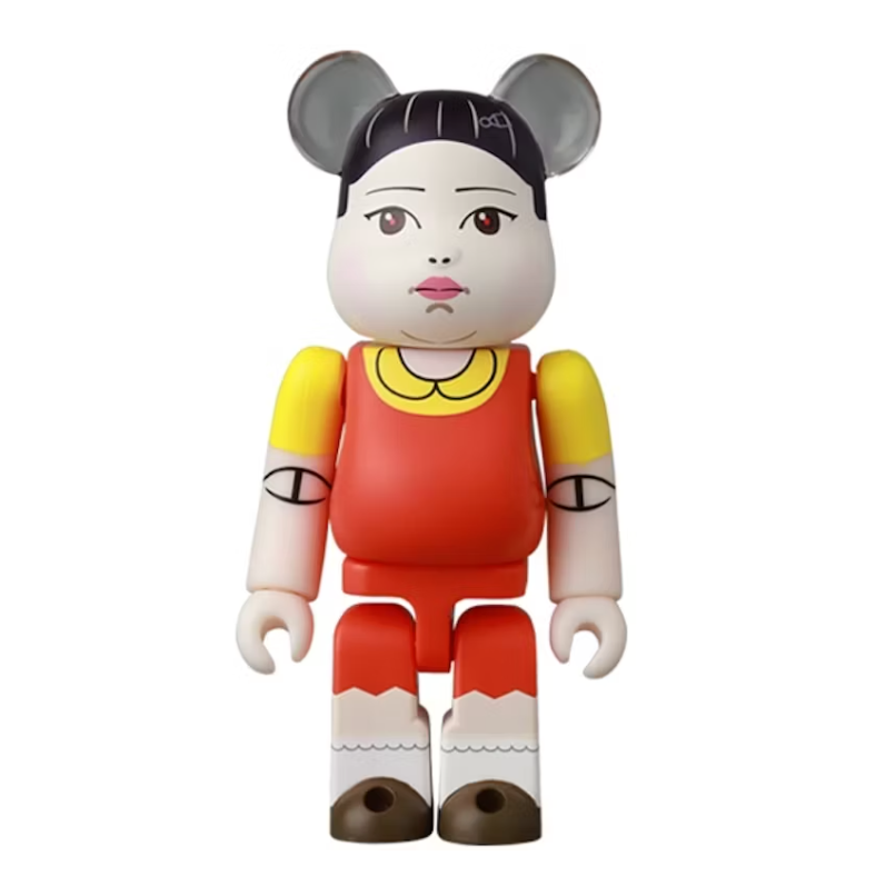 Bearbrick Series 44 Horror Netflix Squid Game 100% Vinyl Figure