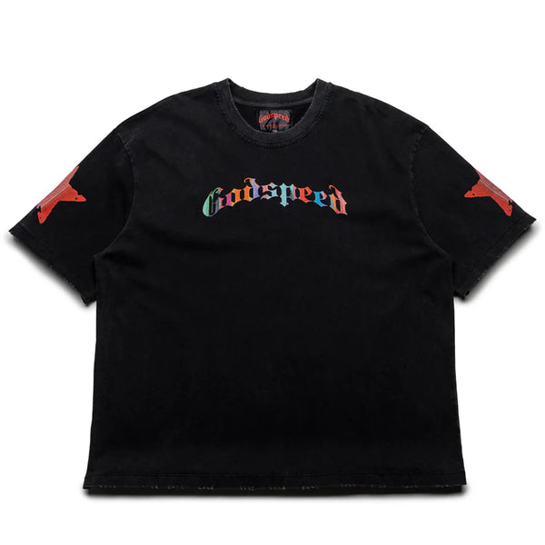 Godspeed Pastel Cowboy T-Shirt Black Wash