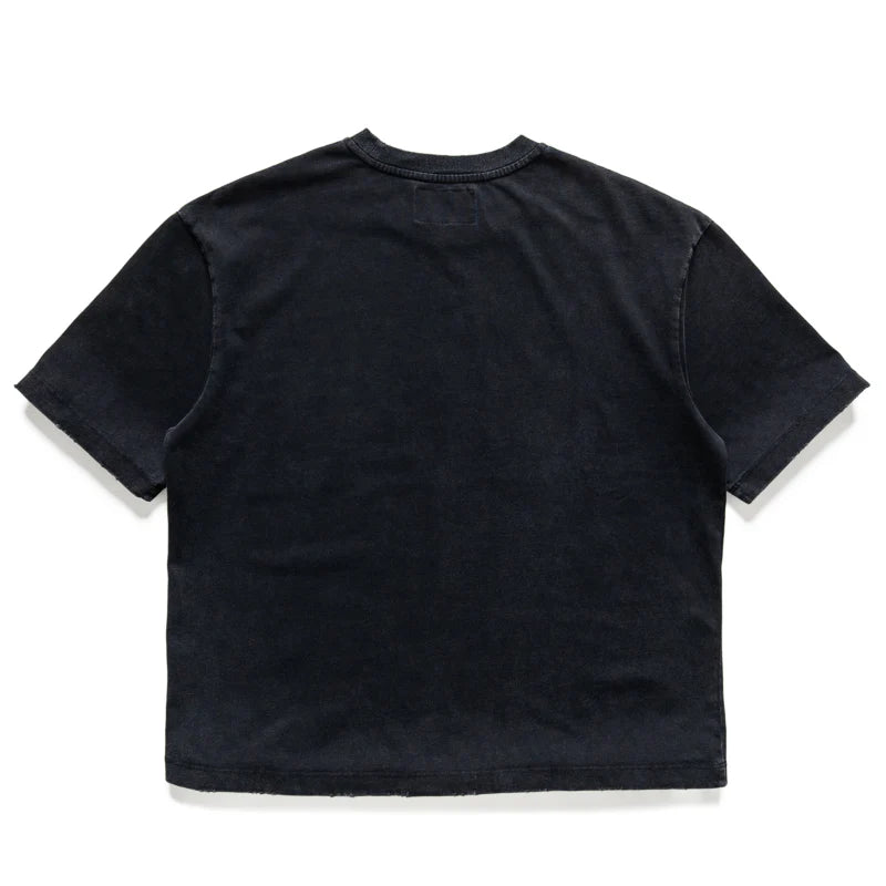 Godspeed Mankind vs Ai T-Shirt Black Yellow Wash