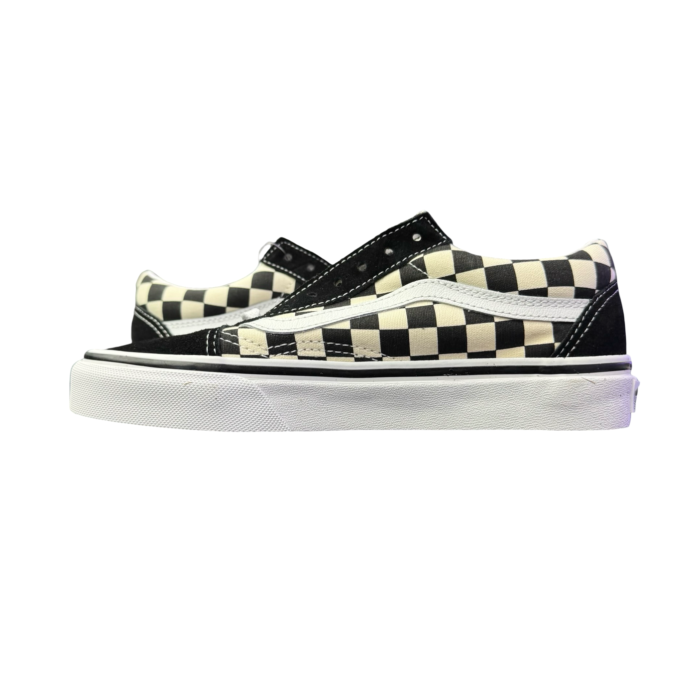 Vans Old Skool Primary Check Black White
