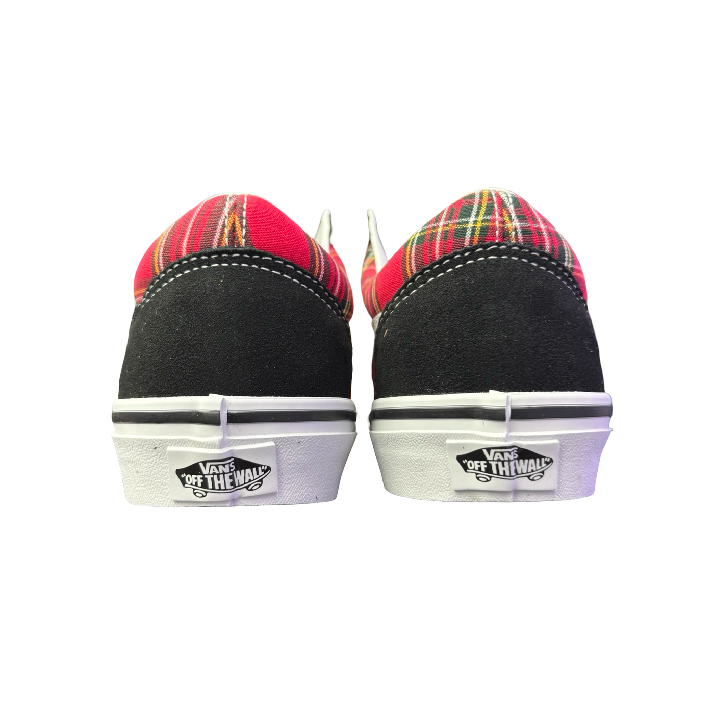 Vans Old Skool Sneaker Plaid Red