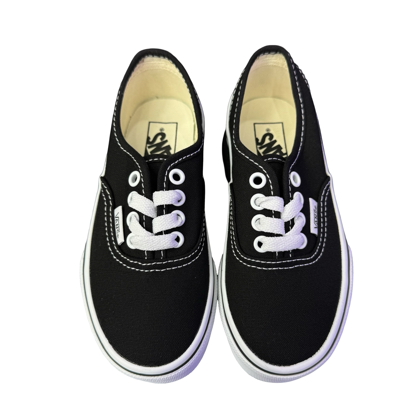 Kids Vans Authentic Sneaker Black True White