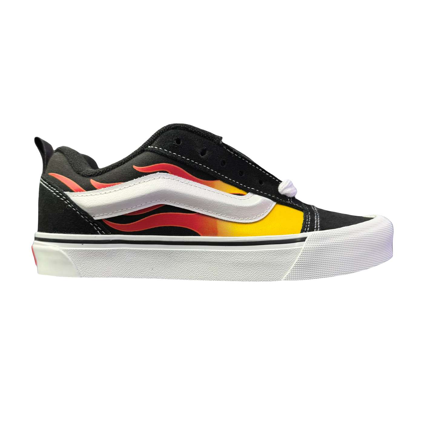 Vans Knu Skool Sneaker Flame Black Red