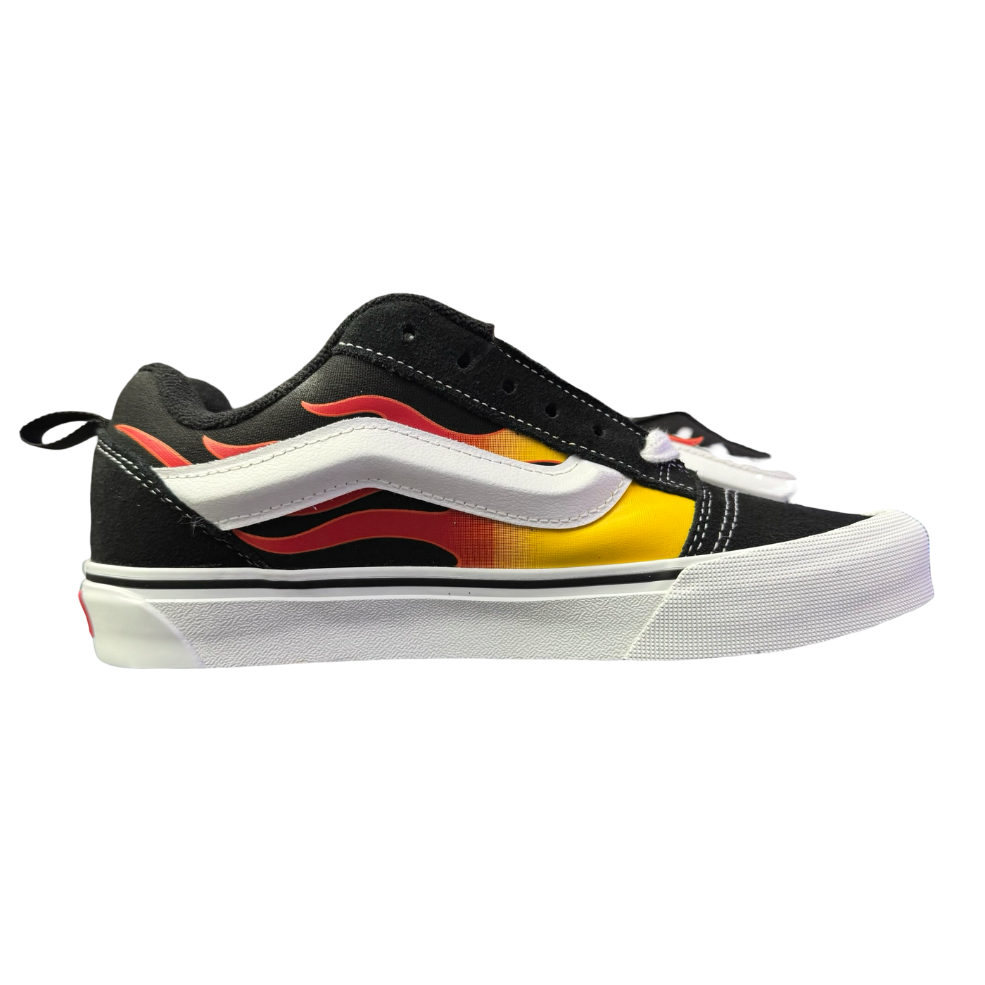 Vans Knu Skool Sneaker Flame Black Red