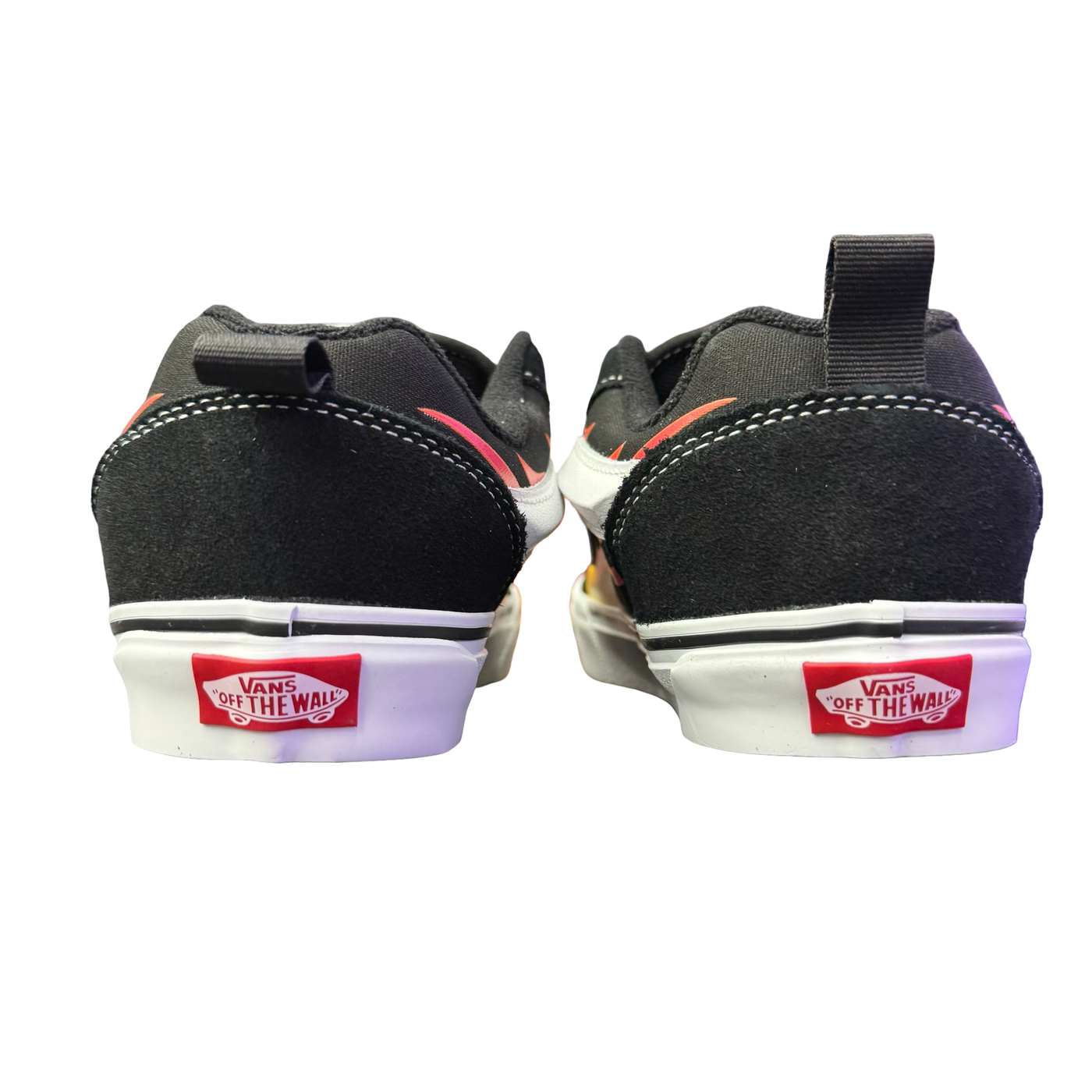 Vans Knu Skool Sneaker Flame Black Red