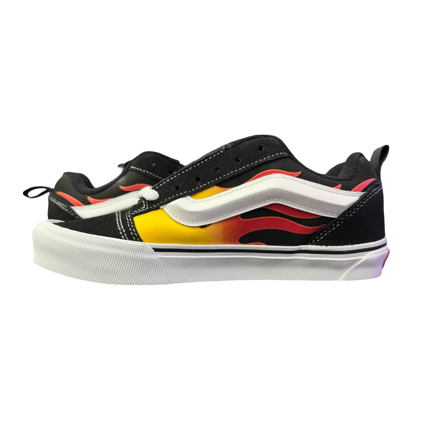 Vans Knu Skool Sneaker Flame Black Red