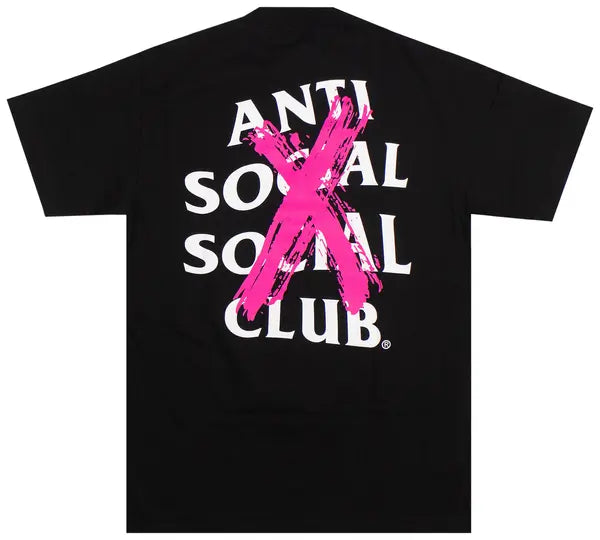 Anti Social Social Club Cancelled T-Shirt Black
