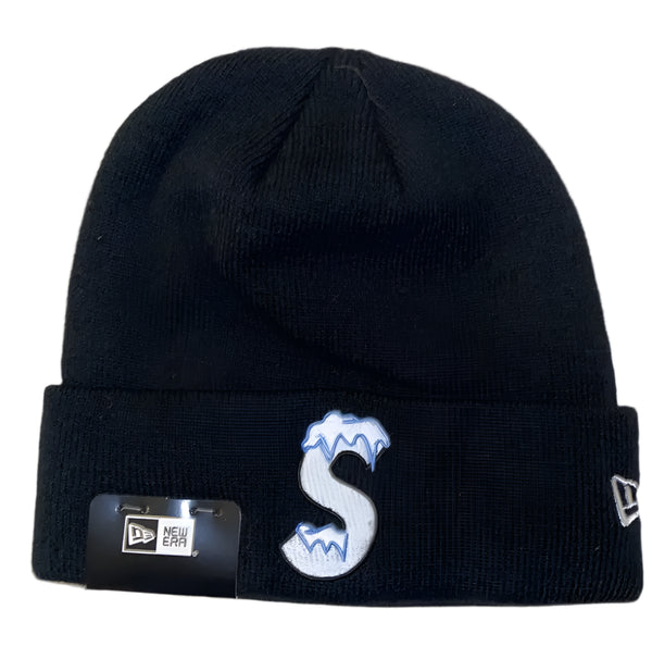 Supreme New Era S Logo Beanie Black