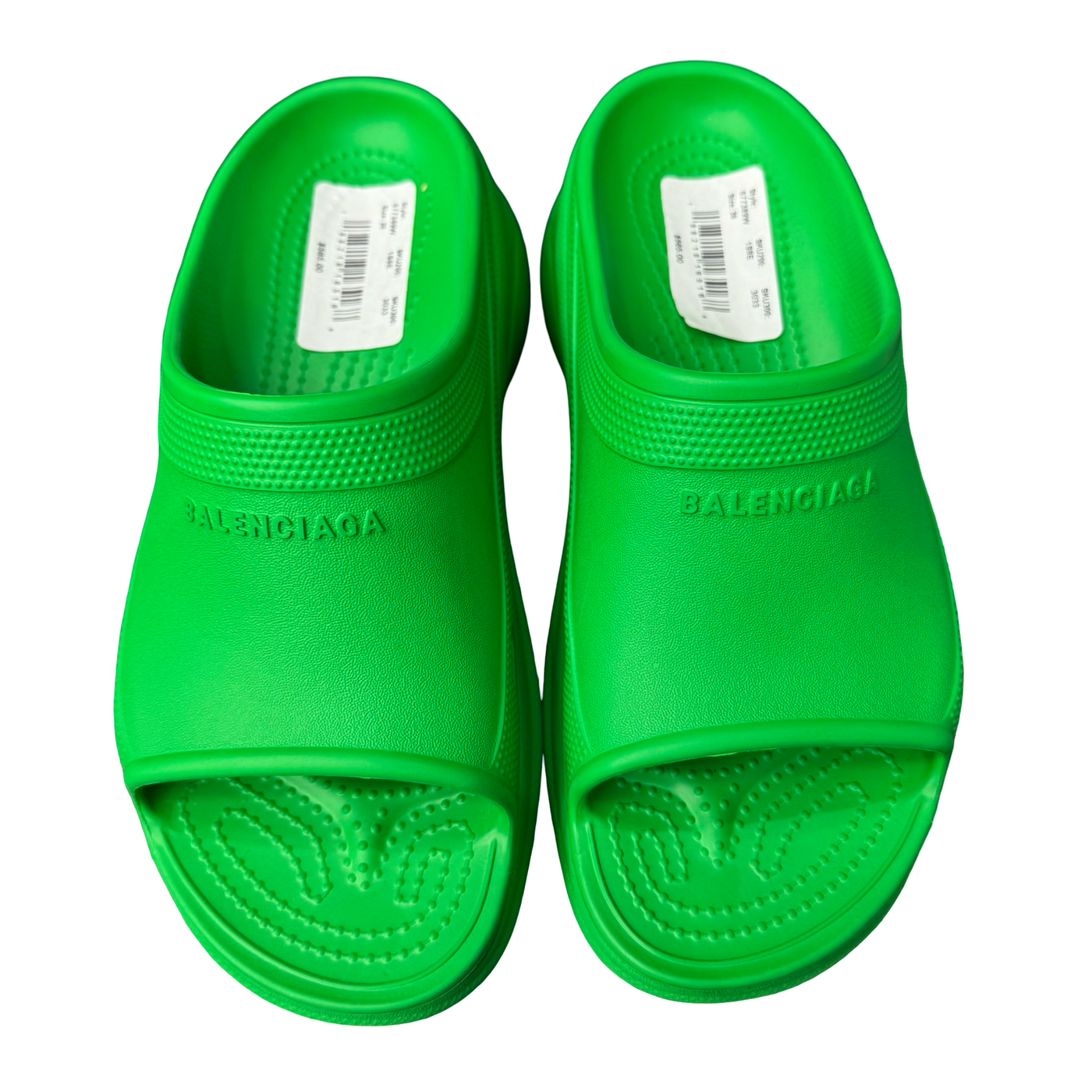 Balenciaga x Crocs Pool Slide Sandals Green