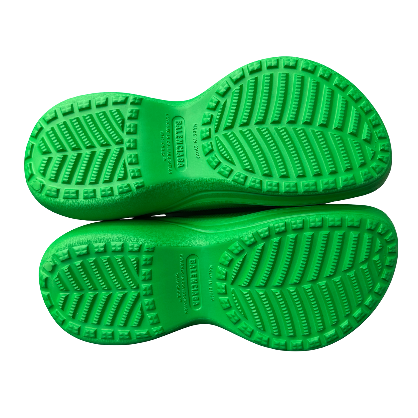 Balenciaga x Crocs Pool Slide Sandals Green