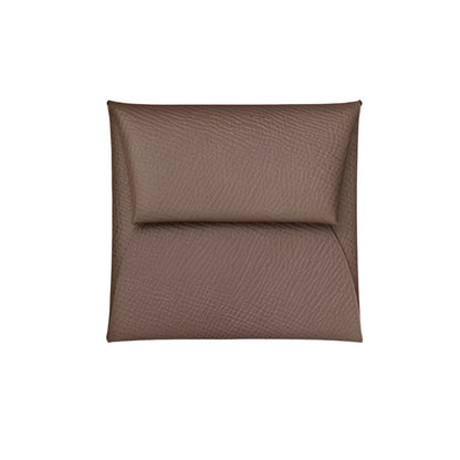 Hermes Bastia Change Purse Étoupe