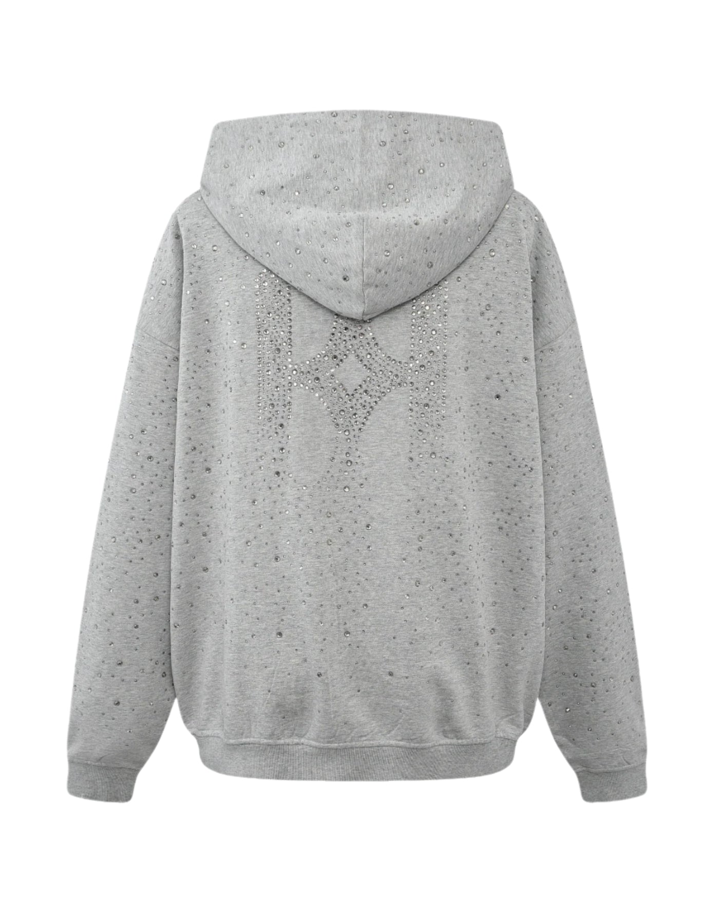 BIRTH OF ROYAL CHILD 20K Swarovski Diamond Hoodie Grey