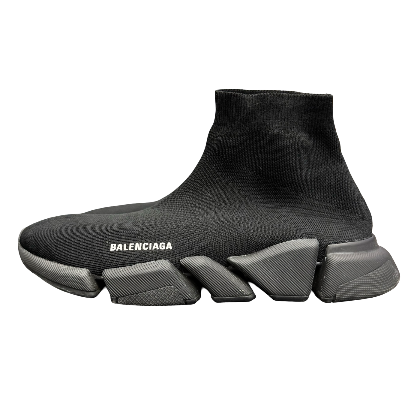 Balenciaga Speed 2.0 Recycled Knit Sneaker Black