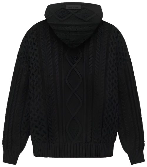 Essentials Fear of God Cable Knit Hoodie