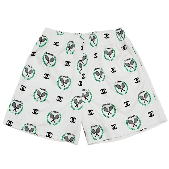 Bravest Studios Mesh Shorts White Green