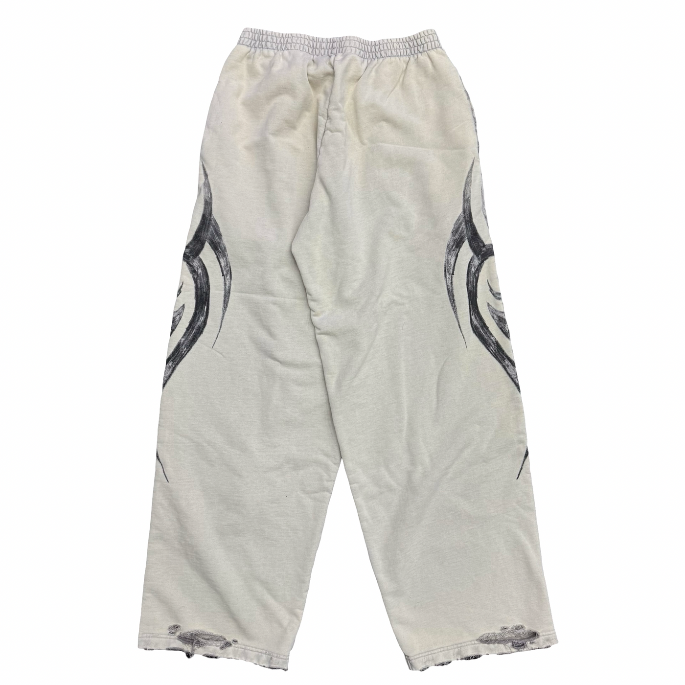 Balenciaga Y2K Baggy Sweatpants White