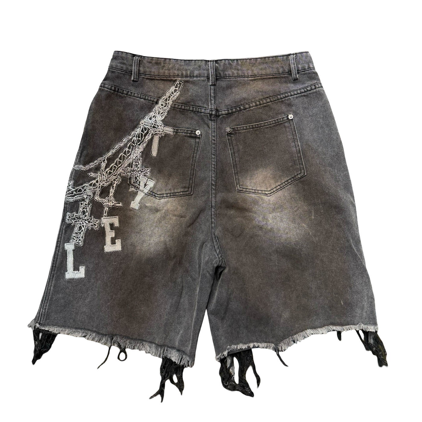 Vale Forever Chain Jorts Black